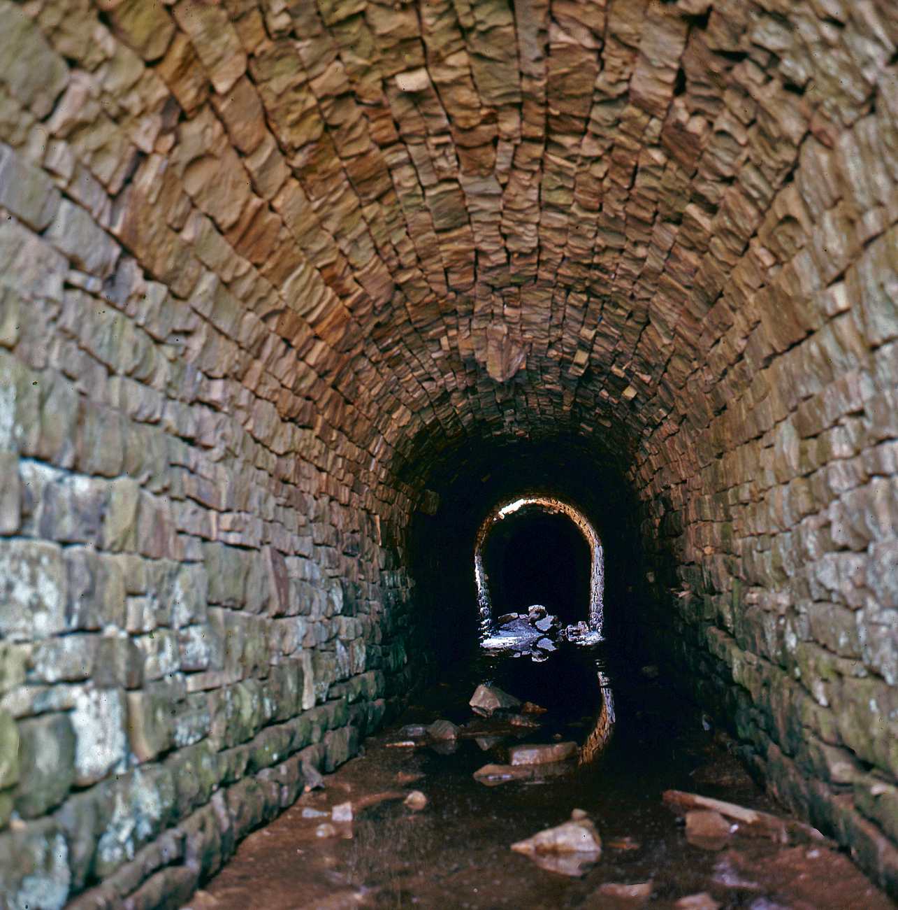 Inside Faggergill horse level 1970